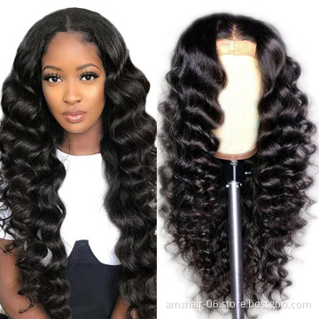 Cheap Mink Brazilian Virgin Human Hair Glueless Lace Wig Deep Curly Wave Full Transparent 4x4 5x5 HD Closure Lace Frontal Wig